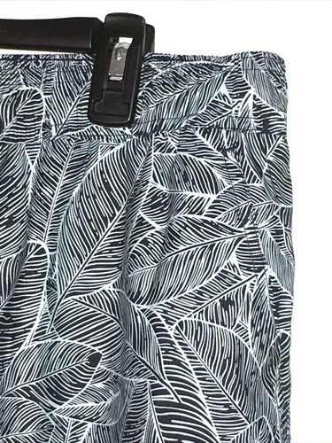 NITAGUT Men's Swimwear Sports Shorts Leaf Pattern Swim Trunks Lightweight Size L - Picture 6 of 10