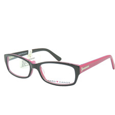Hard Candy HC19 Black Eyeglass Frame 52 16 13...