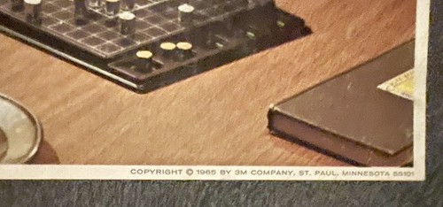 Vintage BREAK THRU STRATEGY GAME FROM 1968. 3M COMPLETE - Picture 5 of 5