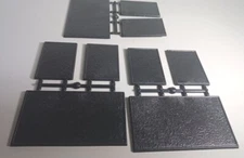 40 X 60 mm and 100 X 60 mm bases -   9 pack of rectangle bases