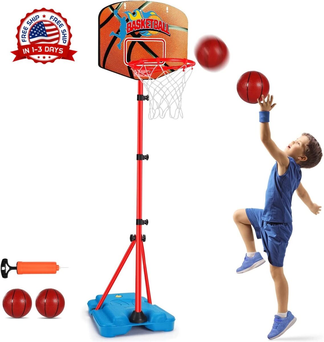 Cómo escoger la mejor canasta de baloncesto para niños - BipAndBip
