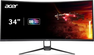 Acer Nitro EDA343 34'' Monitor LED Display 180Hz 3440x1440 Refurbished