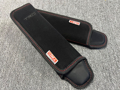JDM TRD STYLE SHOULDER SEAT BELT PAD SUPRA 86 ALTEZZA CHASER LEXUS IS 250 350