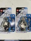 LEGO Star Wars Defense of Hoth Set 40557 Brand New Blister Pack (LOT OF 2)