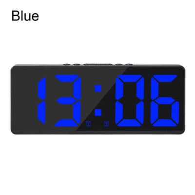 Number Clock Backlight Alarm Clock Electronic Clock Large Number LED Digital