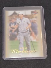 2023 UD Fleer Ultra Golf Bernd Wiesberger Bullseye Parallel 1/1 #23 RARE