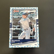 2020 Donruss Baseball  # 168 Brandon Lowe Baby Shark NM