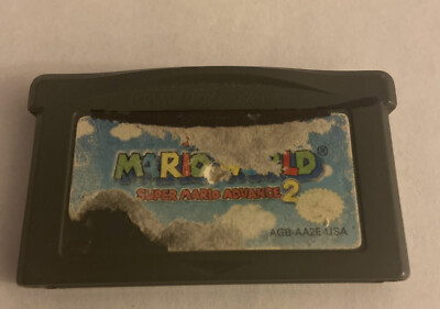 Super Mario World: Super Mario Advance 2 (Game Boy Advance, 2002) - See Pics