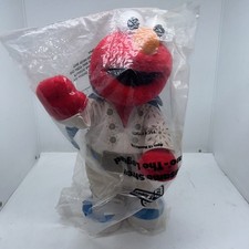 VINTAGE 2000 Sesame Street Animated Elmo Elvis Singing Dancing Doll Plush Works