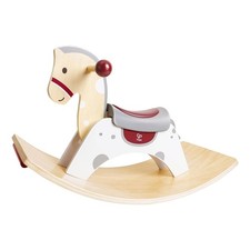 Cavallo a Dondolo 2-in-1 in Legno: Gioca, Dondola, Impara HAPE - X47521