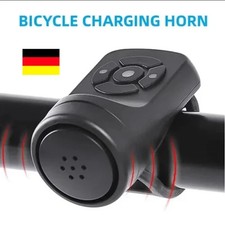 Fahrrad Elektrische Klingel USB  Glocke Fahrradhorn Fahrradhupe Wasserdicht Hupe