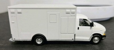2019 Hallmark 2012 Chevrolet G4500 Ambulance  Keepsake Ornament Blank White 