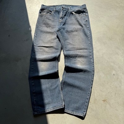 Company 81 Mens Blue Straight Leg Denim Jeans 34x32 Medium Wash Casual Pants
