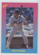 1989 Classic Update Pink/Light Blue Travel Edition Kent Hrbek #55 0c4
