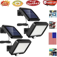 High-Brightness Outdoor Solar Wall Lights with Motion Detection – 56 LEDs, Wa...