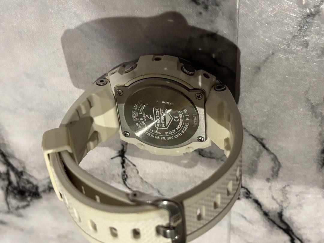 As is men's CASIO G-SHOCK GST-300/WHITE | eBay