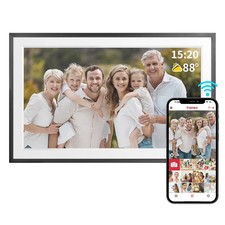 Christmas Gift Digital Picture Frame 15.6 Inch Wifi Frameo 1920 1080IPS HD Clou
