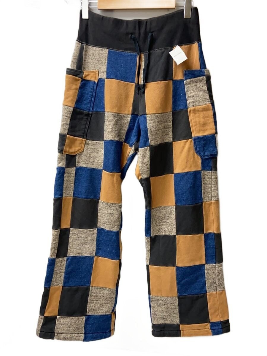 KAPITAL Patchwork Cotton Multicolor Sweatpants Si… - image 1