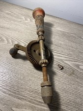 Antique Pexto Hand Crank Manual Drill Driver Eggbeater Tool made in the USA 12โ