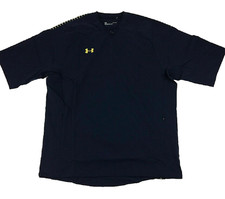 Under Armour NEW Mens Team Ultimate Short Sleeve Cage Jacket Navy Blue Small 65