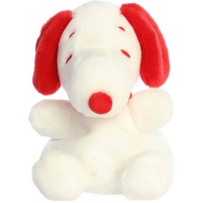 Aurora  Palm Pals  Peanuts Snoopy Red  White  5 Inch Stuffed Animal Toy