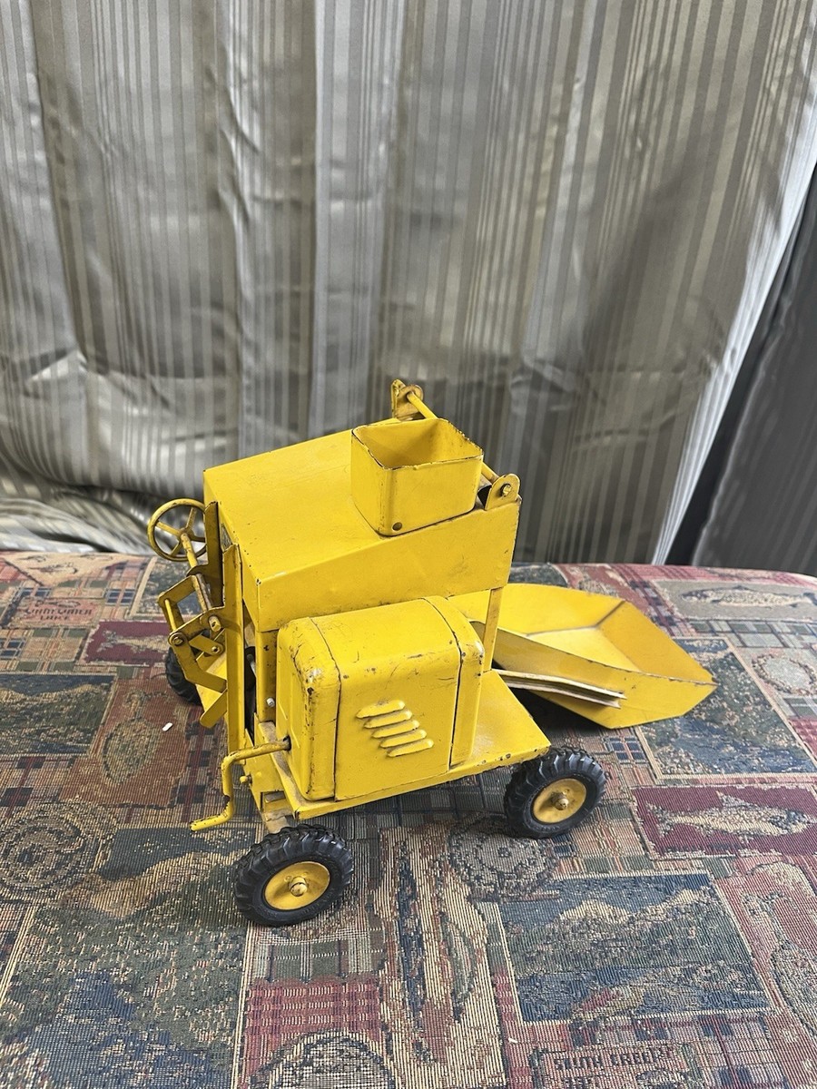 未開封品　J.J. Mortier Pouilly Fuisse 1988 Vintage Model Toys Doepke Jaeger Concrete Cement Mixer Yellow