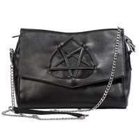 Banned Alternative Gothic Goth Okkult Schultertasche - Flash Of Twilight Herz