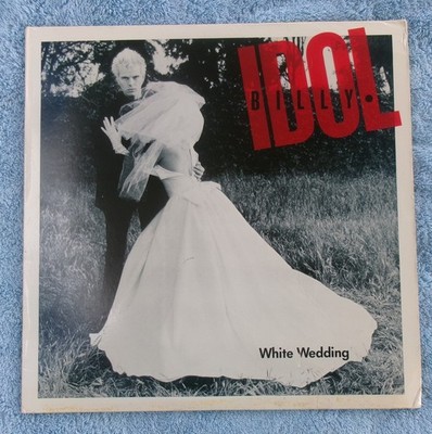 Billy Idol White Wedding 12'' Vinyl Single (Chrysalis) 1982 Near-Mint Rare Error
