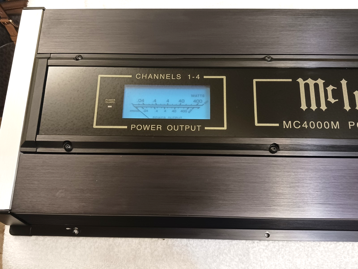 マッキントッシュ　MC4000M McIntosh MC4000M 1000W 6-Channel Power Amplifier for sale online