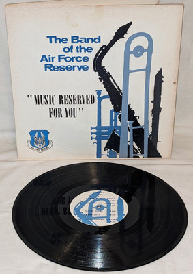 Band Of Air Force Reserve MUSIC RESERVED FOR YOU private LP gatefold FUNK jazz