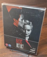 Basic Instinct 4K Steelbook - EU IMPORT-NEW-w/PROTECTIVE SLEEVE-Free SHIPPING!