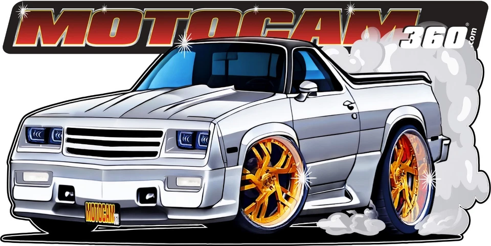 1978 - 1987 Chevy El Camino / Malibu hood strut kit - by Motocam360 - Image 2 of 4