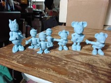 Marx DISNEY MINNIE  DAISY w KIDS Character Figure Playhouse Playset