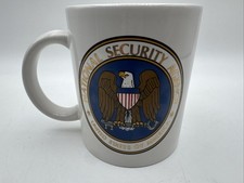 National Security Agency Mug Vintage Ceramic NSA Coffee Cup