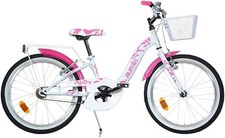BICI 20" BIANCA GIRL CON CESTINO