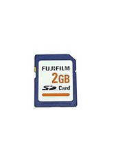    FUJIFILM 2GB SD Class 2 Camera Memory Card   