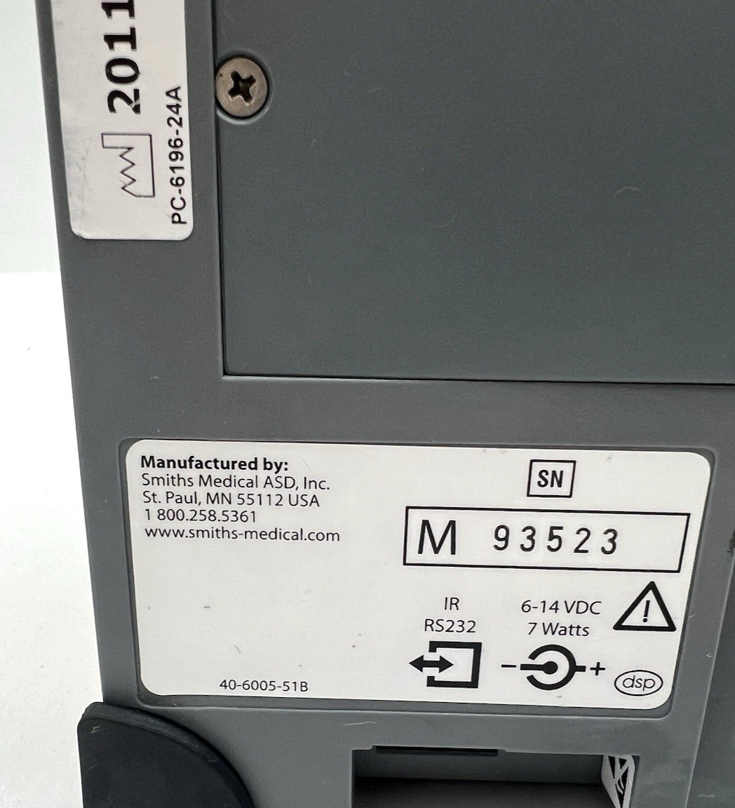 Medfusion 3500 Pump SW V5.0.0 (Parts Only -No Power Cable)