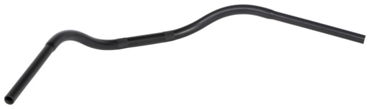 Wide & Low Beach Bars 1"" Handlebars for Harley-Davidson/Cruiser - Black
