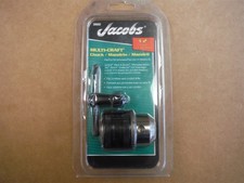 Jacobs 30602 1/2" Capacity Drill Chuck With Key And 1/2"-20 Mount D25