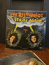 Los Relampagos Del Norte "Strike Again Vol. 3" Original Bego Norteno Tested Lp 