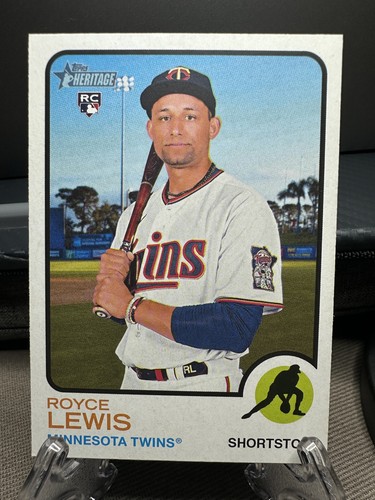 2022 Topps Heritage #515 Royce Lewis Rookie Card Minnesota Twins RC MLB