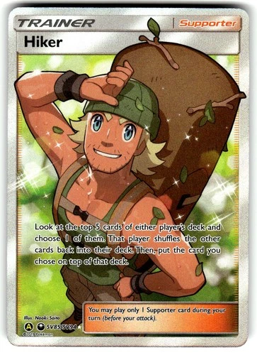 Hiker Holo Shiny Holo Rare Hidden Fates: Shiny Vault SV85/SV94 NM