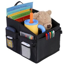 Foldable Car Seat Organizer - Oxford Fabric Storage Box for Back Seat, Car Fr...