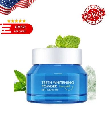 Purely WHITE DELUXE Teeth Whitening Powders,Instant Whitening and Stain Removal