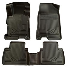 Weatherbeater Floor Mats Weatherbeater Front 2nd Seat Floor Mats Black