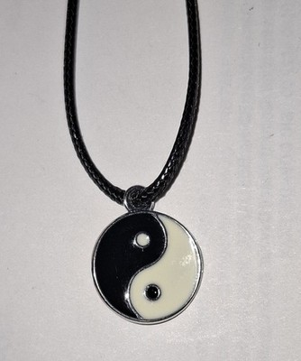 ''YIN-YANG''-Symbol Ketten-/Halsbandanhänger/Amulett