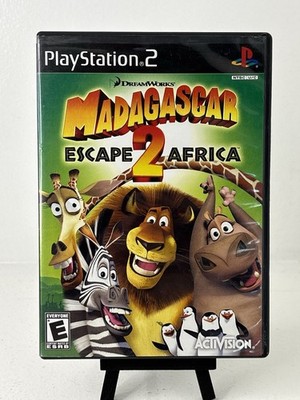 Madagascar: Escape 2 Africa (Sony PlayStation 2, 2008) Preowned
