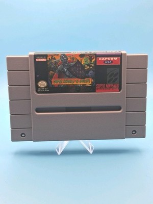 Super Ghouls 'n Ghosts Super Nintendo 1991 SNES Capcom Authentic Tested Game