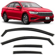 Sun Rain Visors Wind Rain Guards for 2019-2026 Volkswagen (VW) Jetta