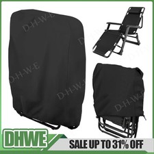 Large Outdoor Garden Folding Reclining Chair Cover Sun Lounger Waterproof Covers